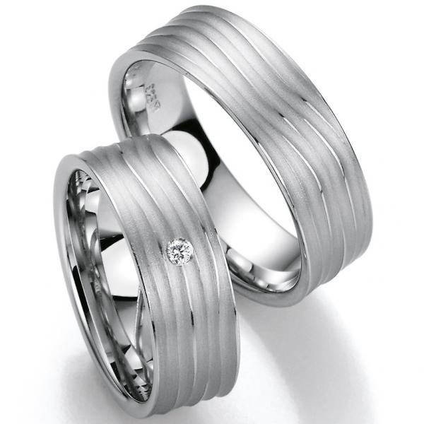 Trauringe Weissgold von Bayer 89028-070